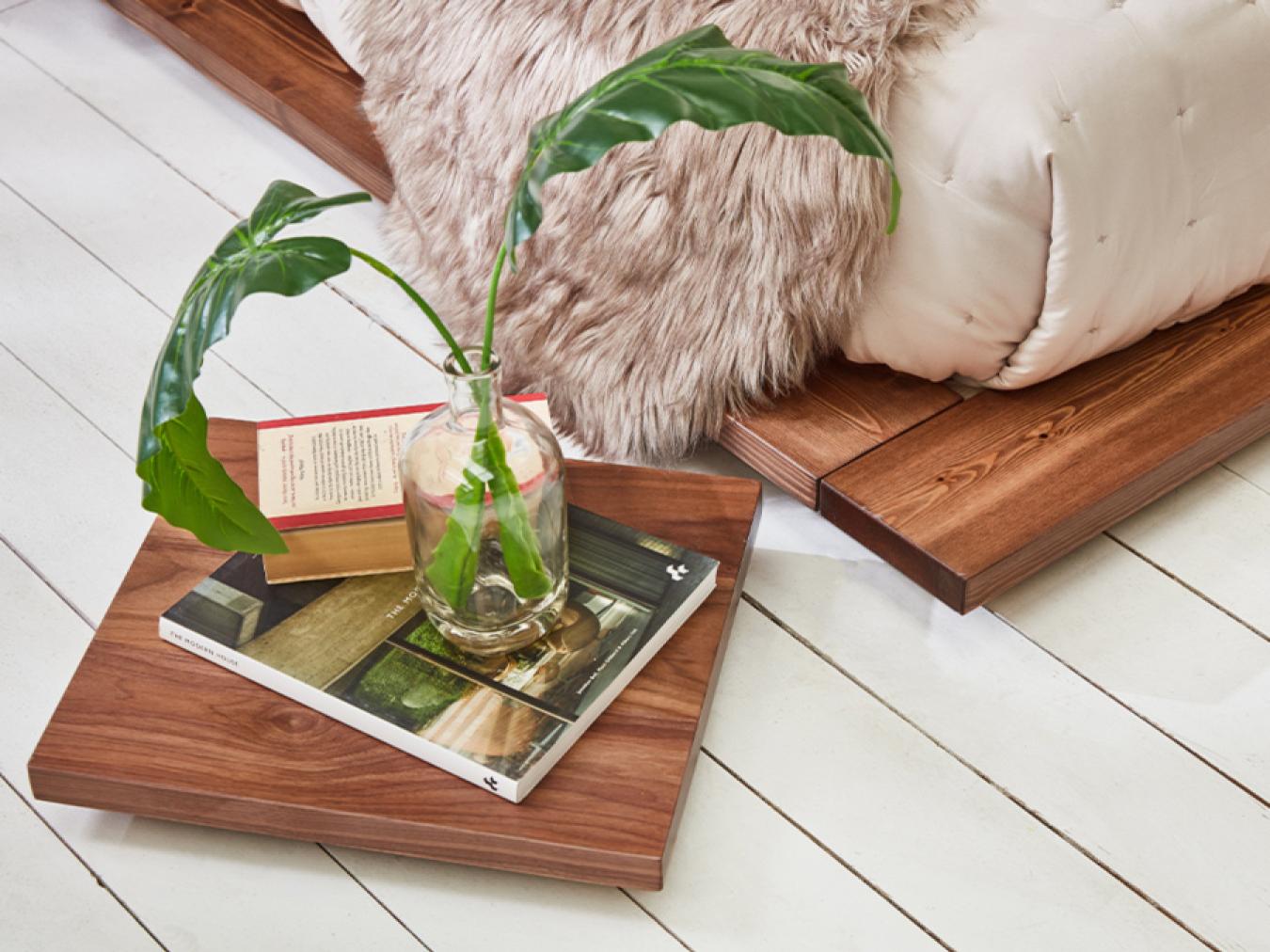 Low Modern Bedside Table Get Laid Beds